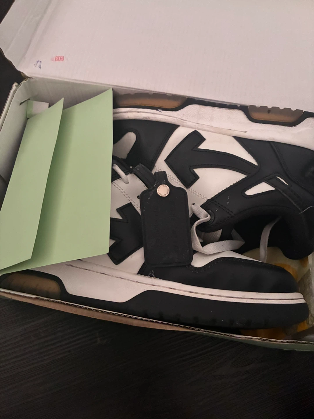 Off-White Black and White Leather - photo 4