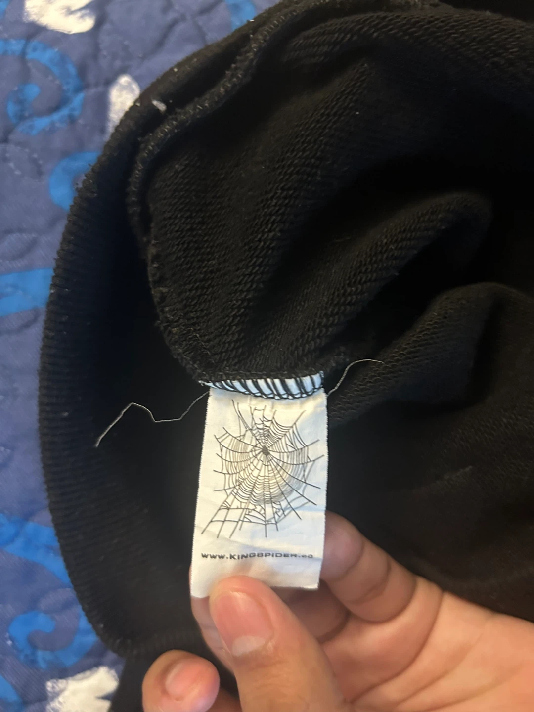 Black vvs spider hoodie Size XL - photo 4