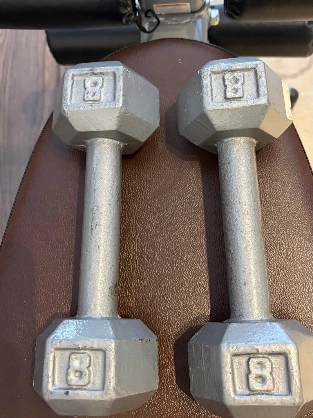 Pair of 8lb Dumbbells