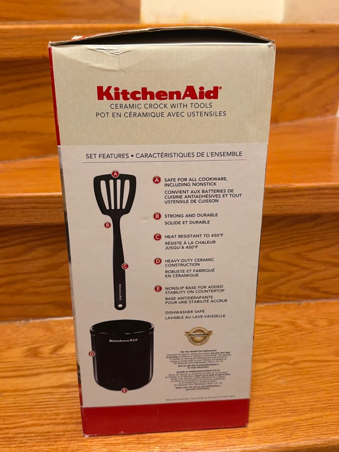KitchenAid 6-Piece Ceramic Crock with Tools Set - photo 3