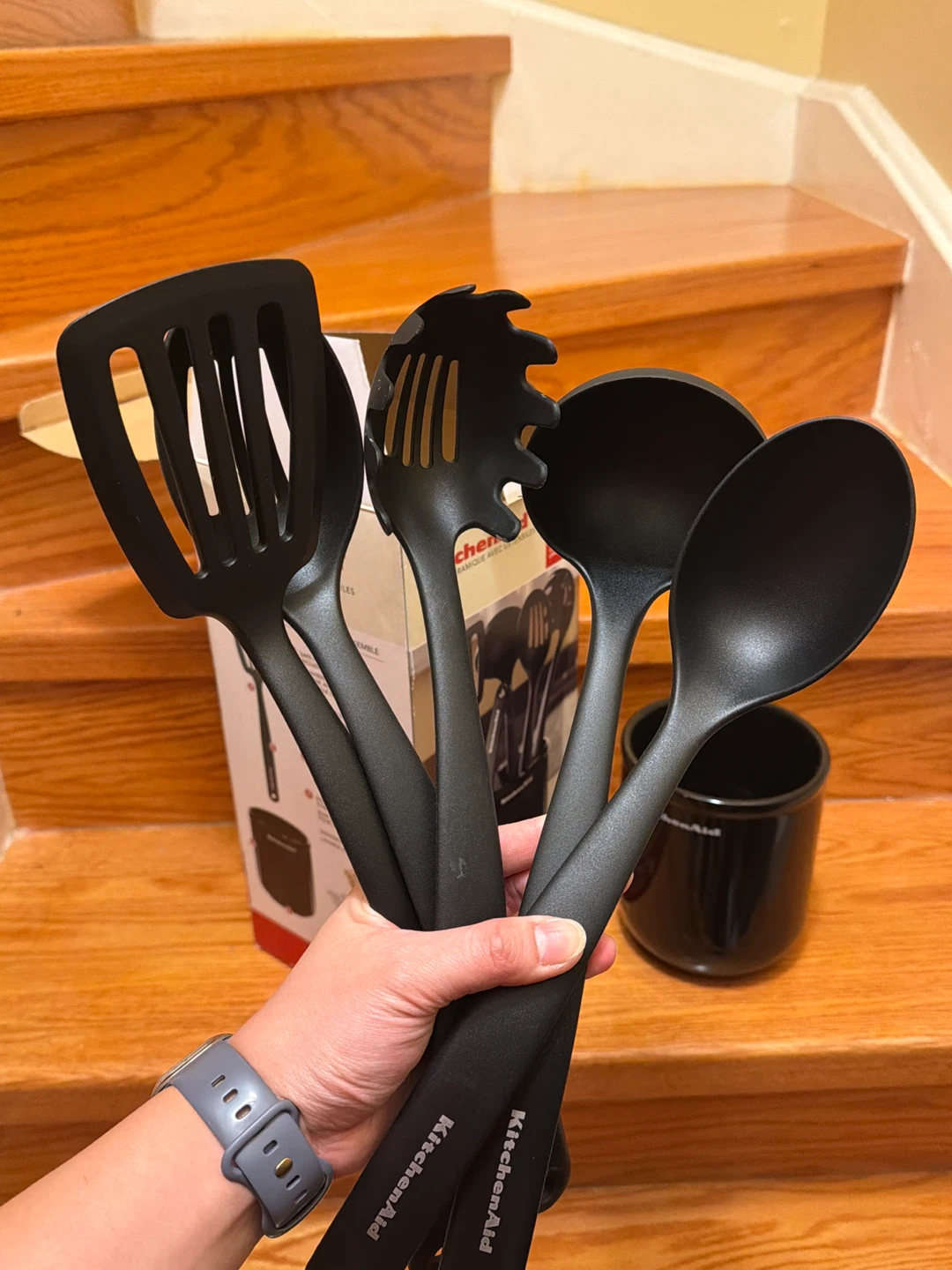 KitchenAid 6-Piece Ceramic Crock with Tools Set - photo 5