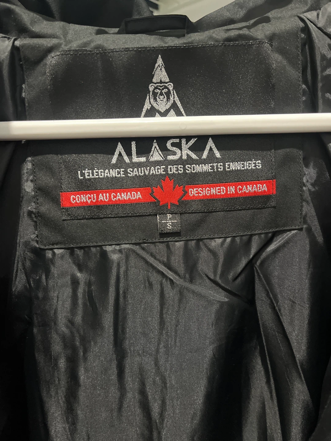 Alaska Puffer Jacket - Black, Size S - photo 3