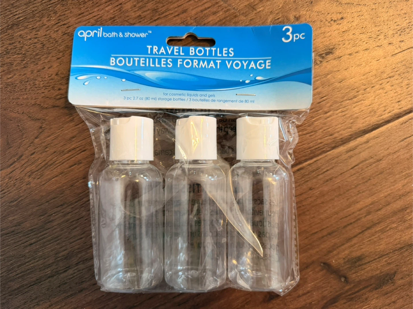 5 Sets of Brand New Travel Bottles - 3 Pack - photo 2