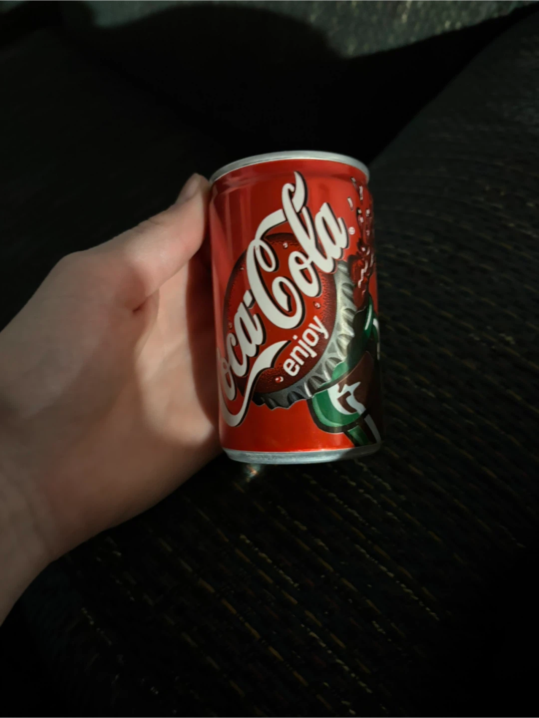 Vintage Coca-Cola Mini Can with coke from 1981