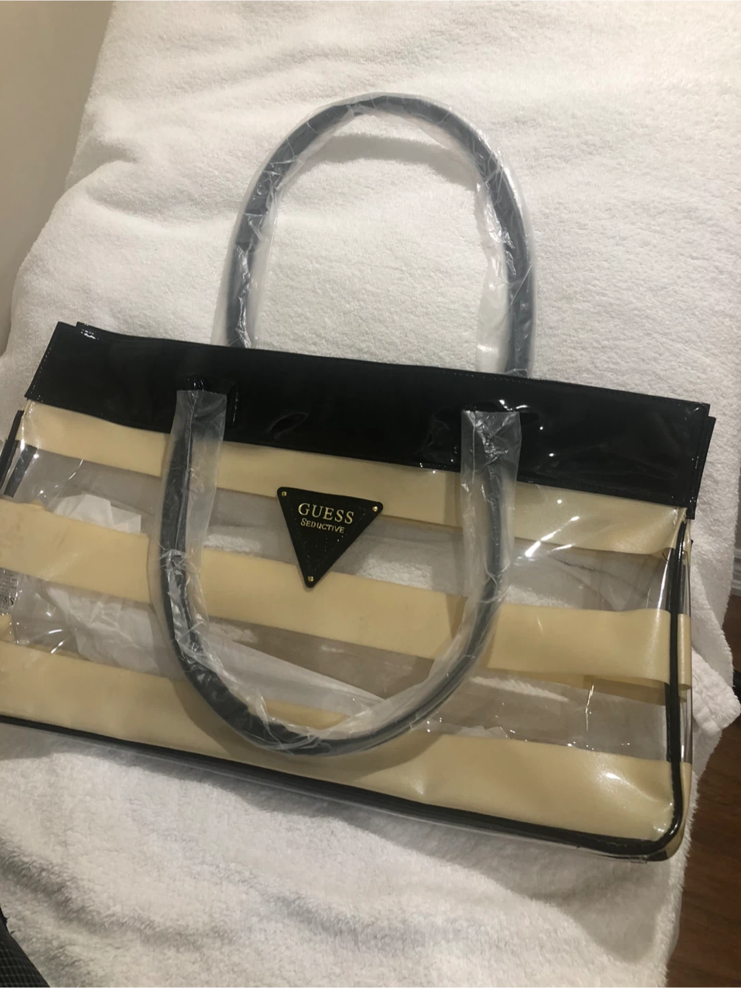 Guess "Seductive" Clear Tote Bag - photo 2