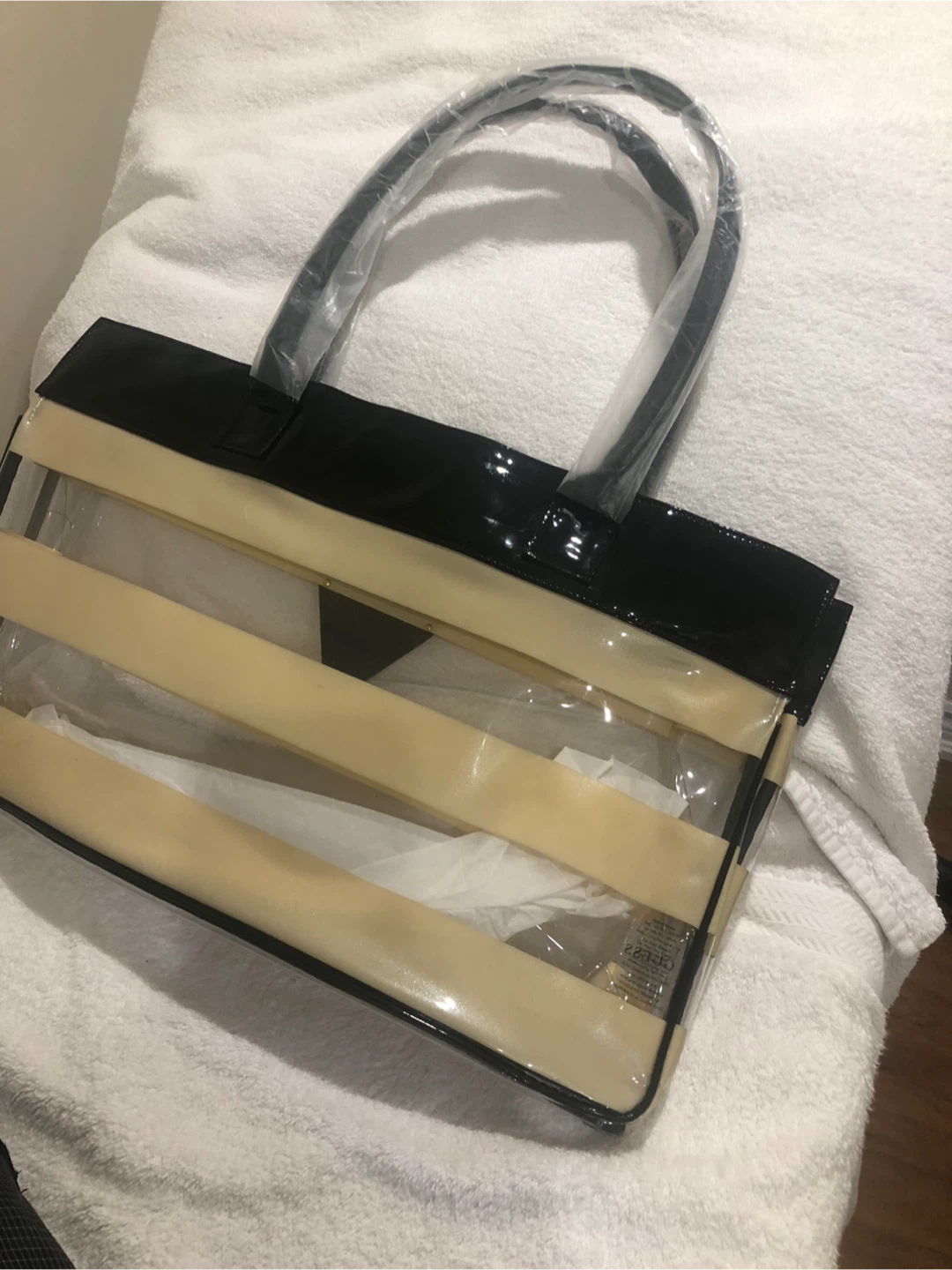 Guess "Seductive" Clear Tote Bag