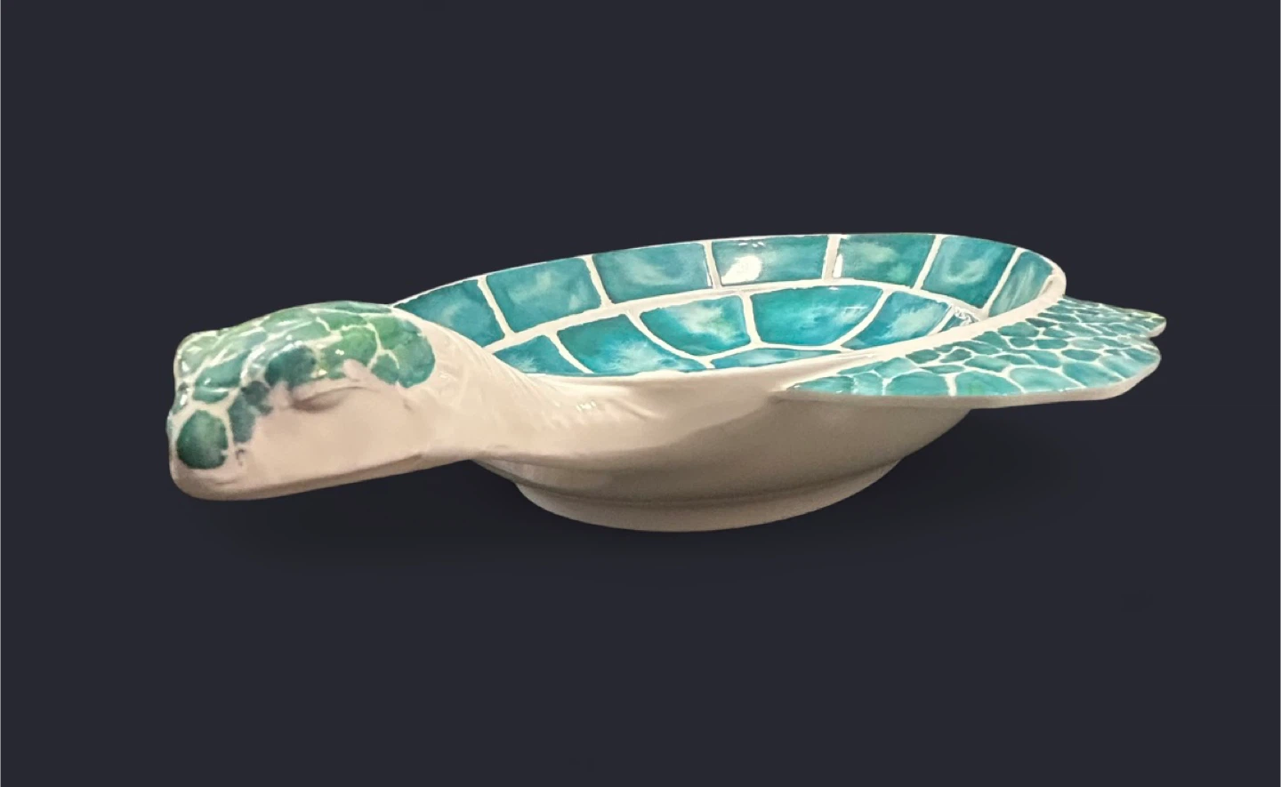 Plastic Sea Turtle Dish Bowl - photo 4