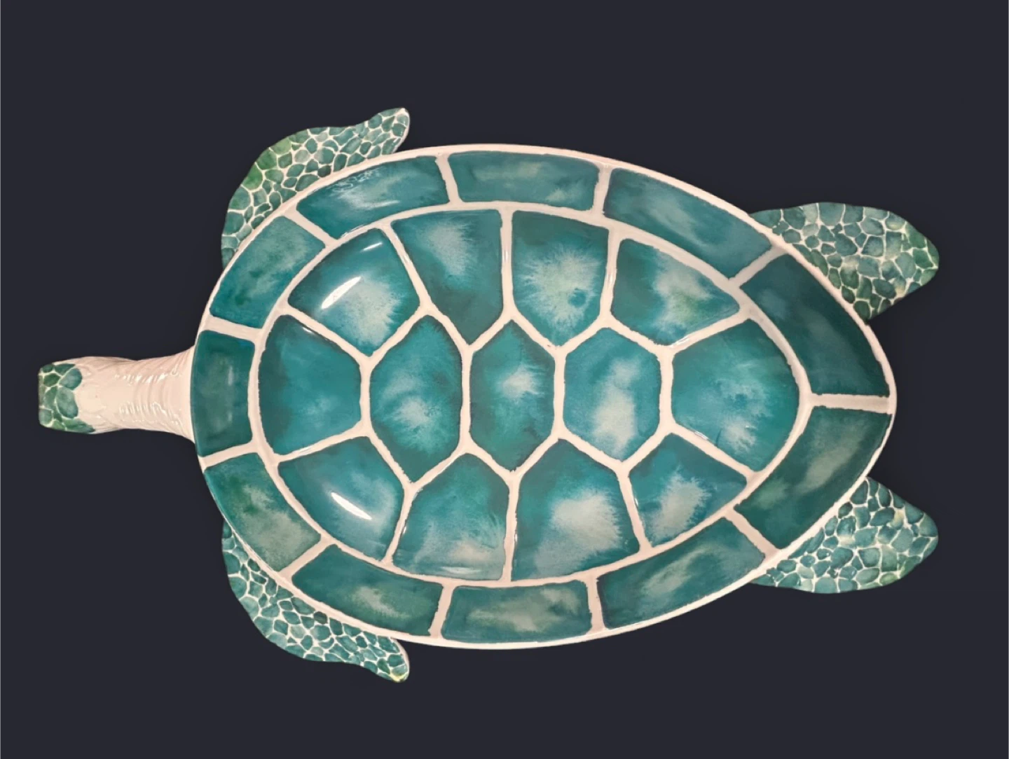 Plastic Sea Turtle Dish Bowl - photo 2