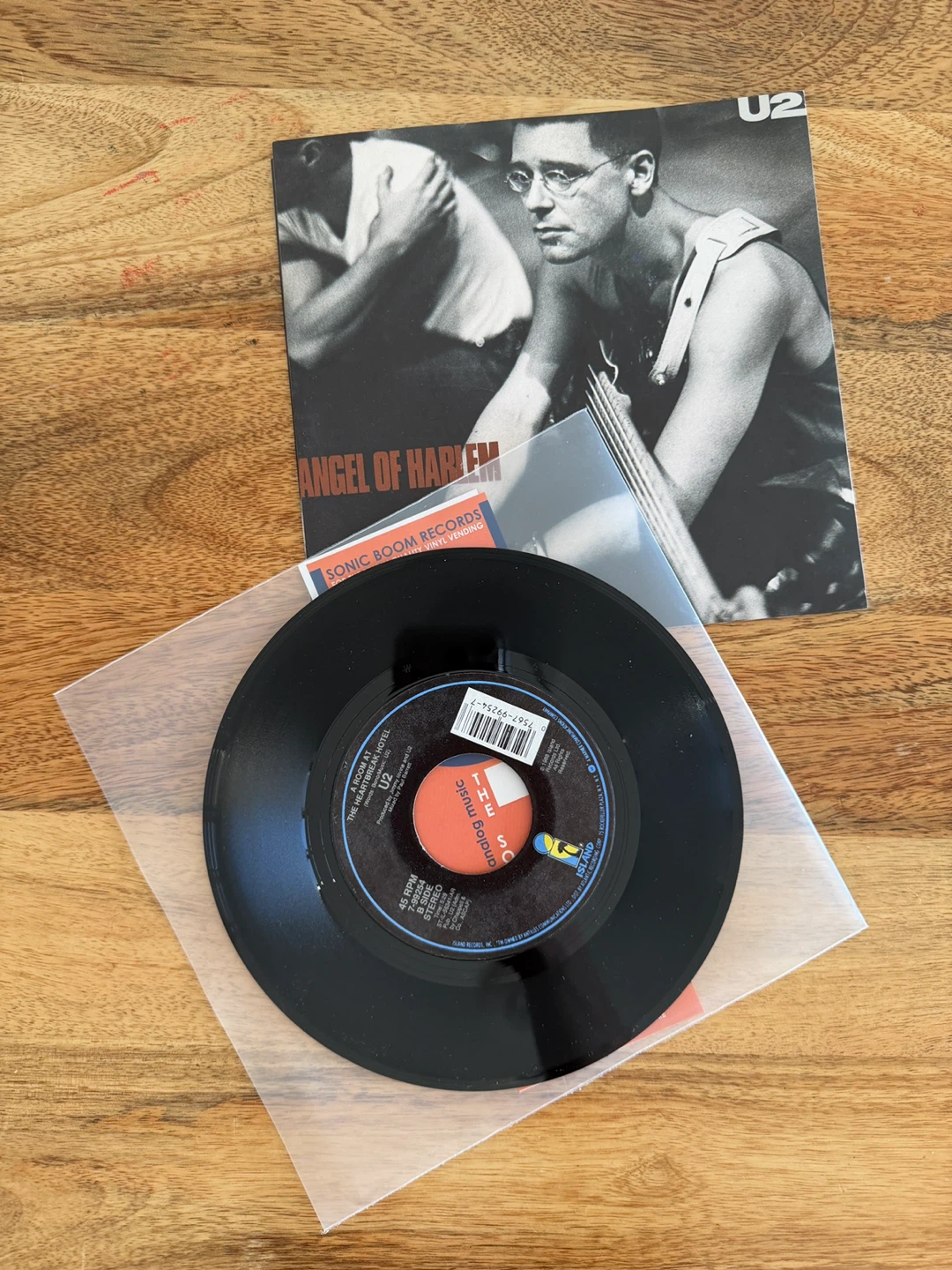 U2 7" Vinyl Single - photo 2