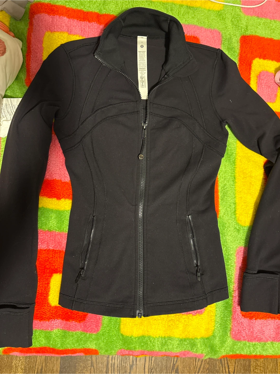 Lululemon Black Zip Up Define Jacket LUON