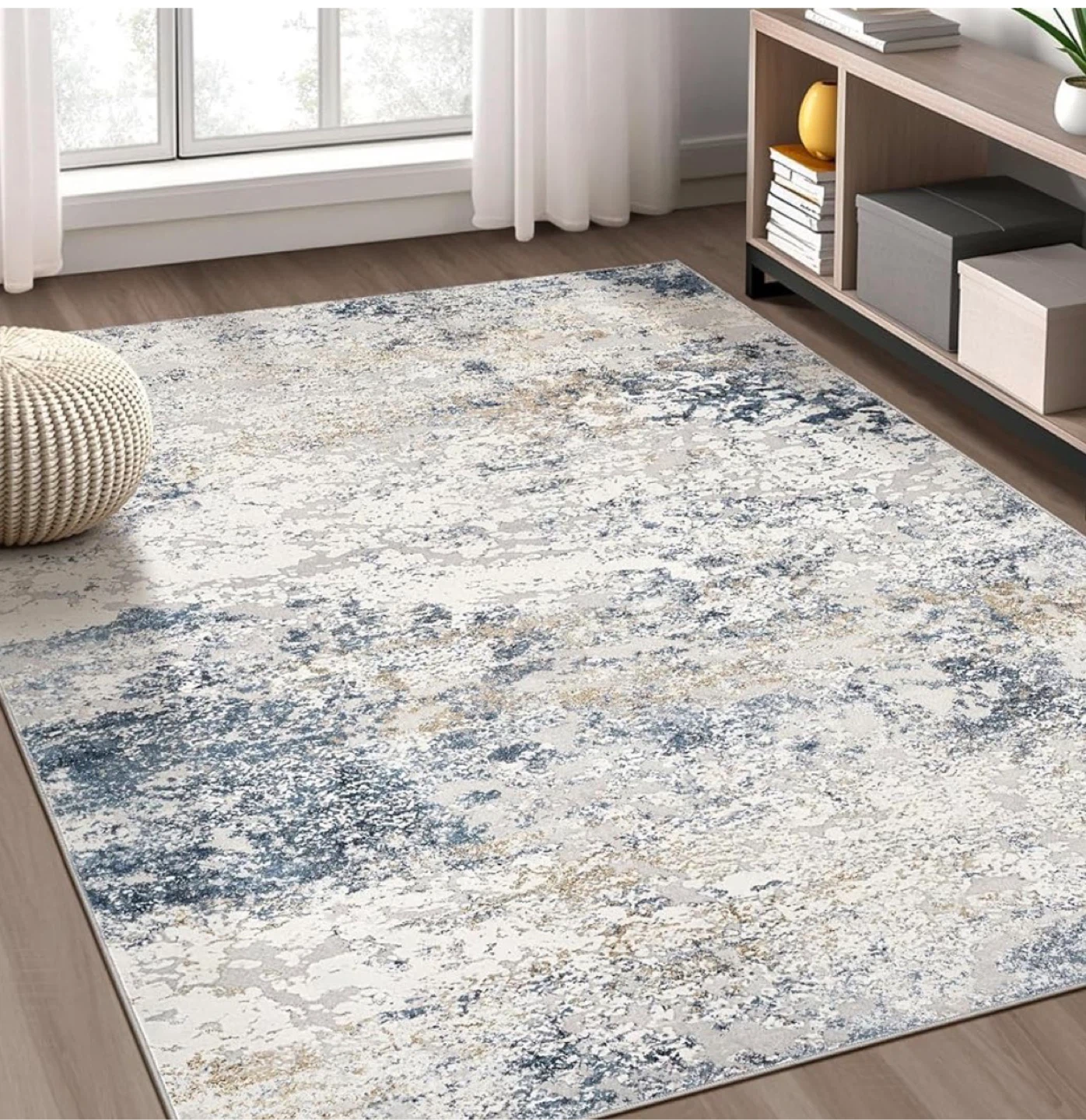 Abstract Area Rug 5'x7'