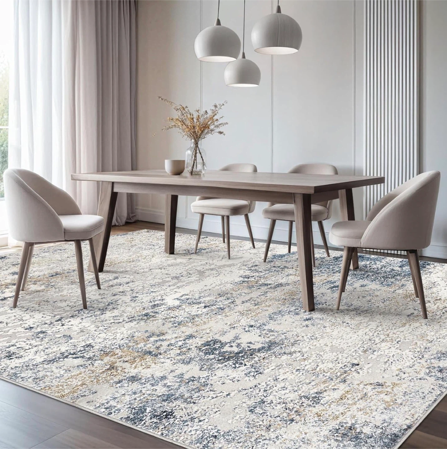 Abstract Area Rug 5'x7' - photo 2