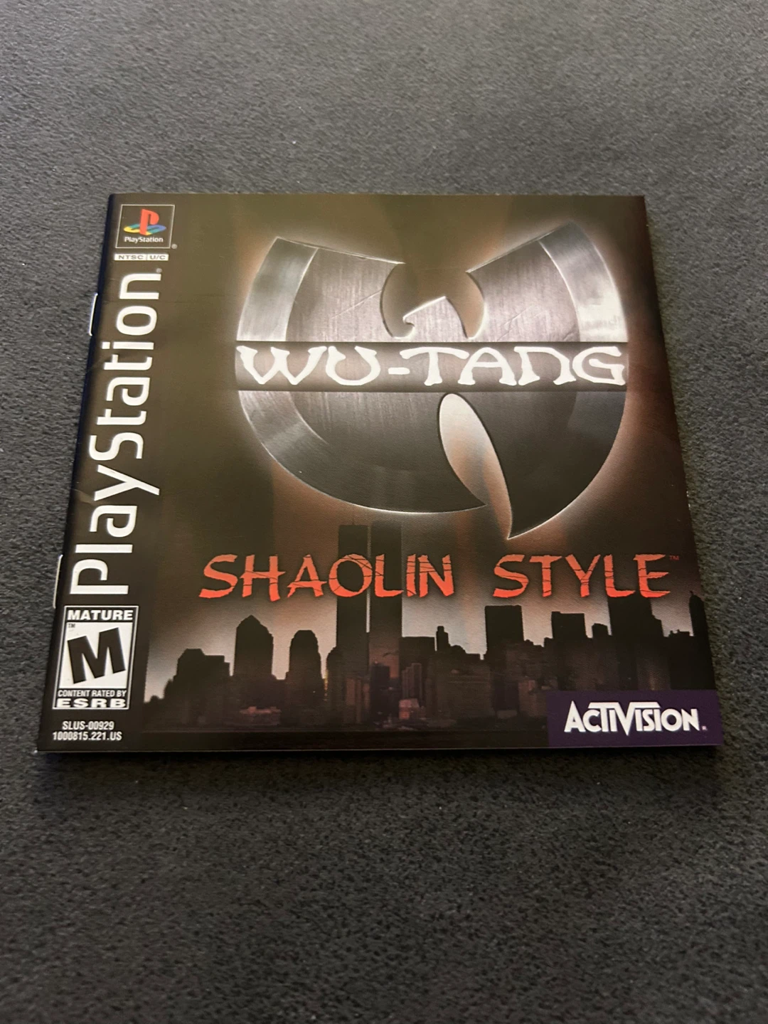PlayStation Wu-Tang Shaolin Style Video Game - photo 2