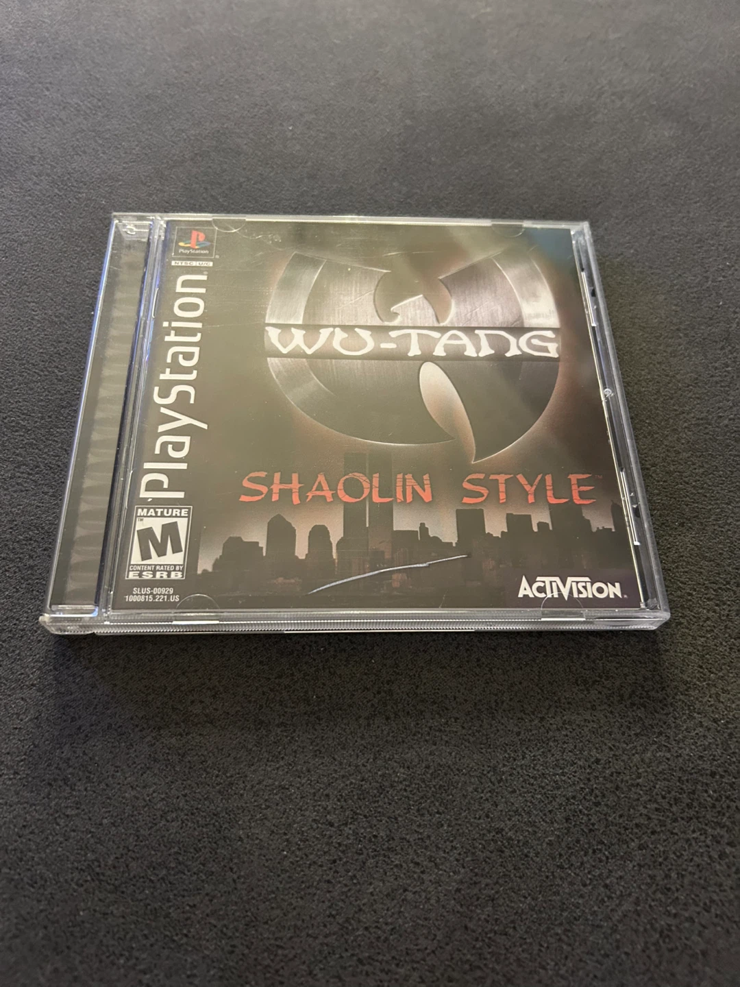 PlayStation Wu-Tang Shaolin Style Video Game