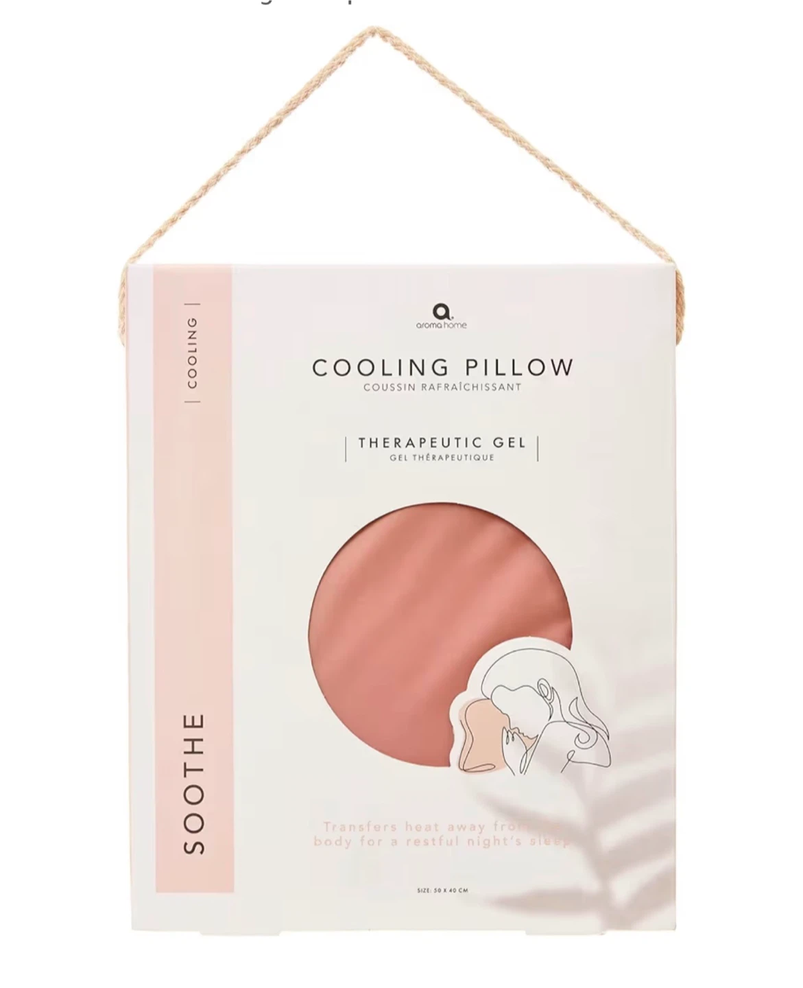 Aroma Home Cooling Therapeutic Gel Pillow