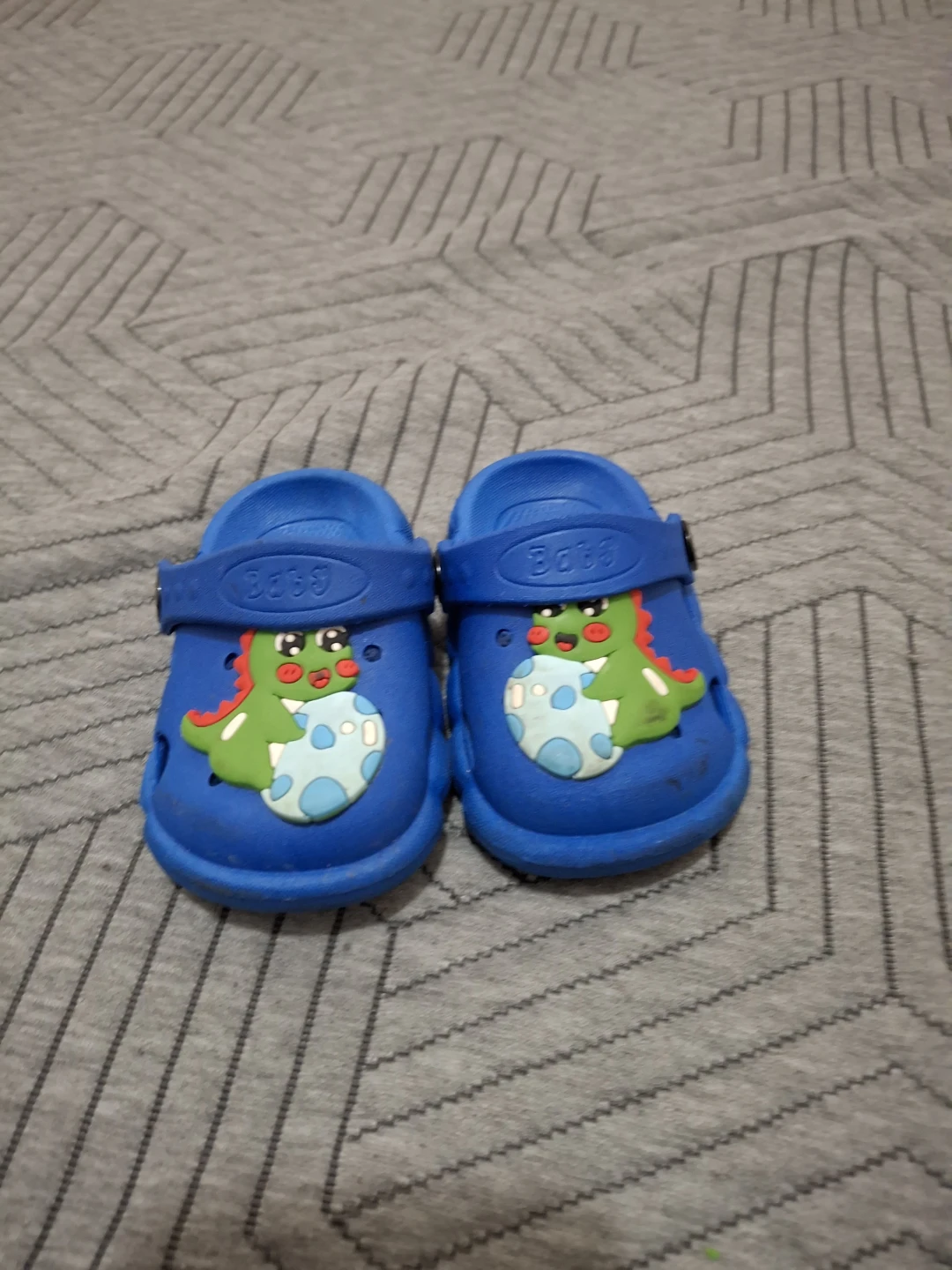 Blue Dinosaur Clogs for Kids
