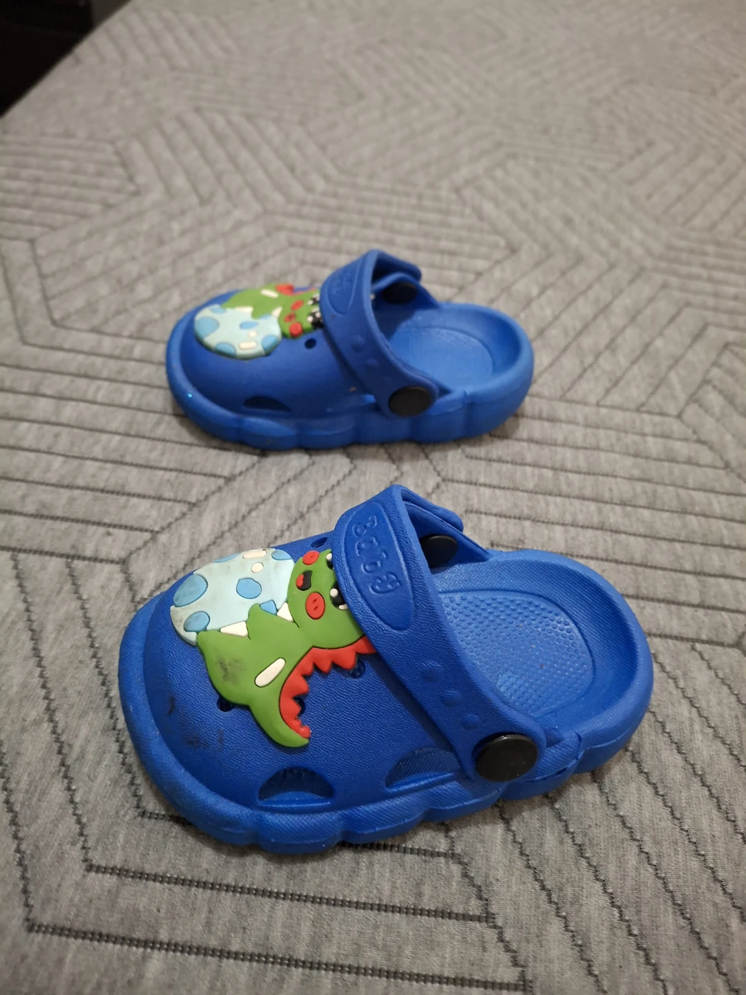 Blue Dinosaur Clogs for Kids - photo 2