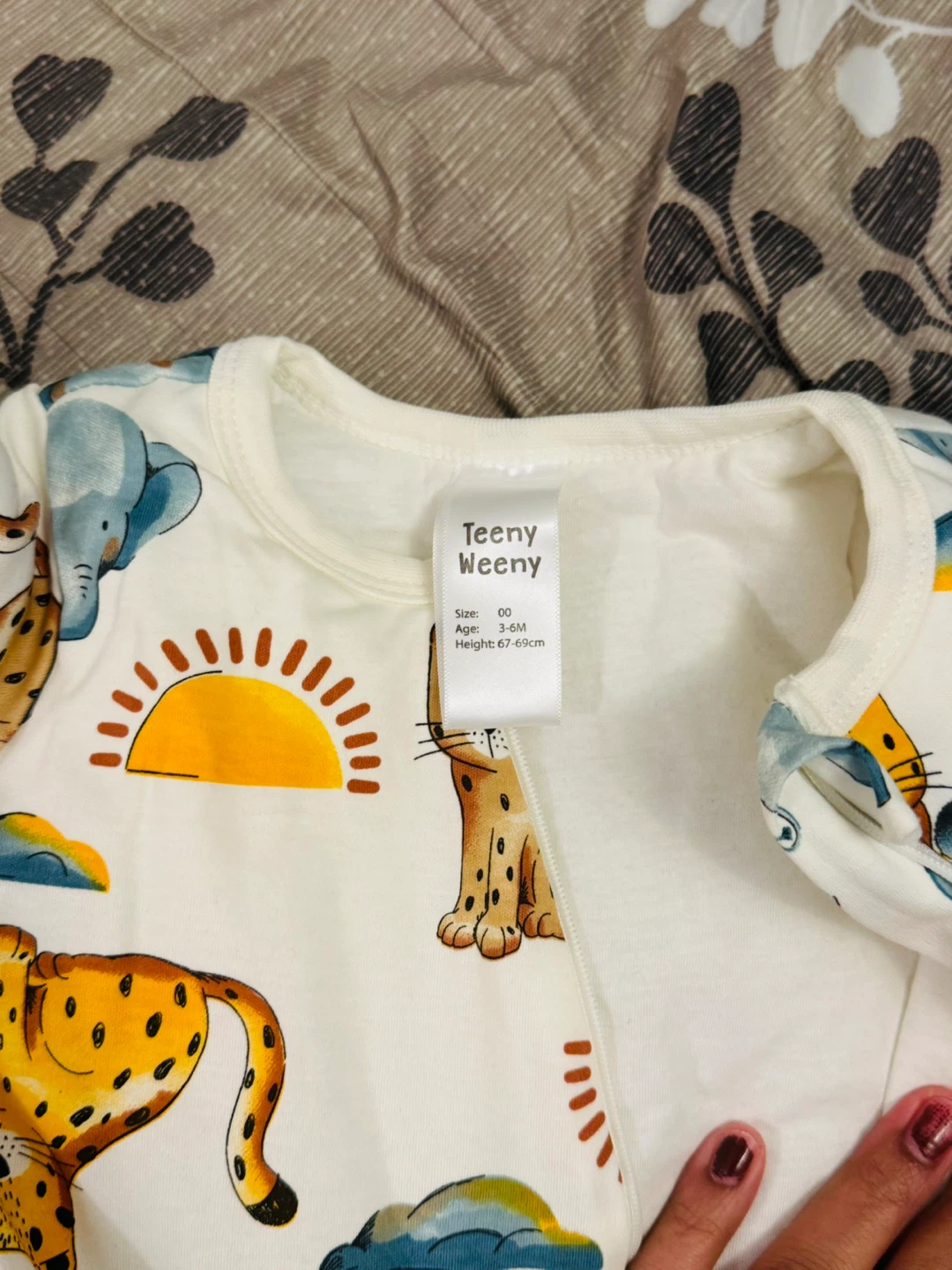 Teeny Weeny Baby Sleepsuit 3-6M