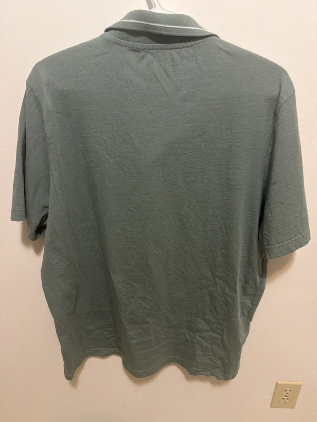 Puma Men's Green Striped Polo Shirt - XL - photo 2
