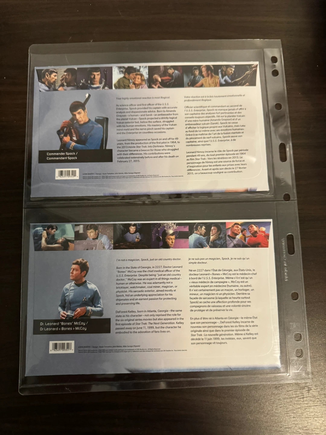 Star Trek 50th Anniversary Canada Post Day of Issue Covers - photo 4