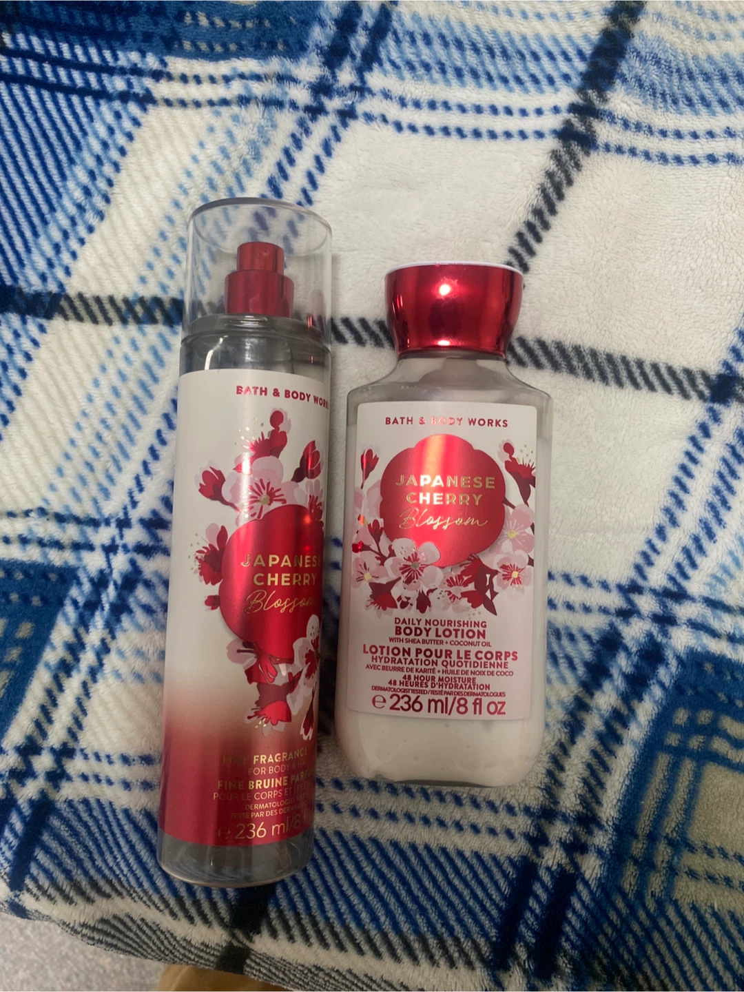 Bath & Body Cherry Blossom Fine Fragrance Mist & Lotion