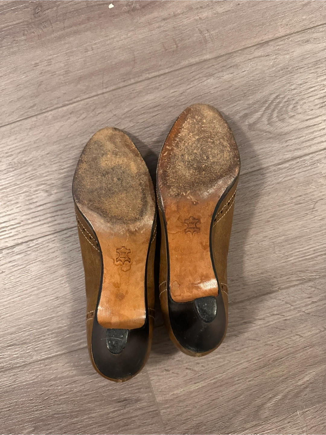 Fiona Wallace Women's Brown Leather Heels - photo 4