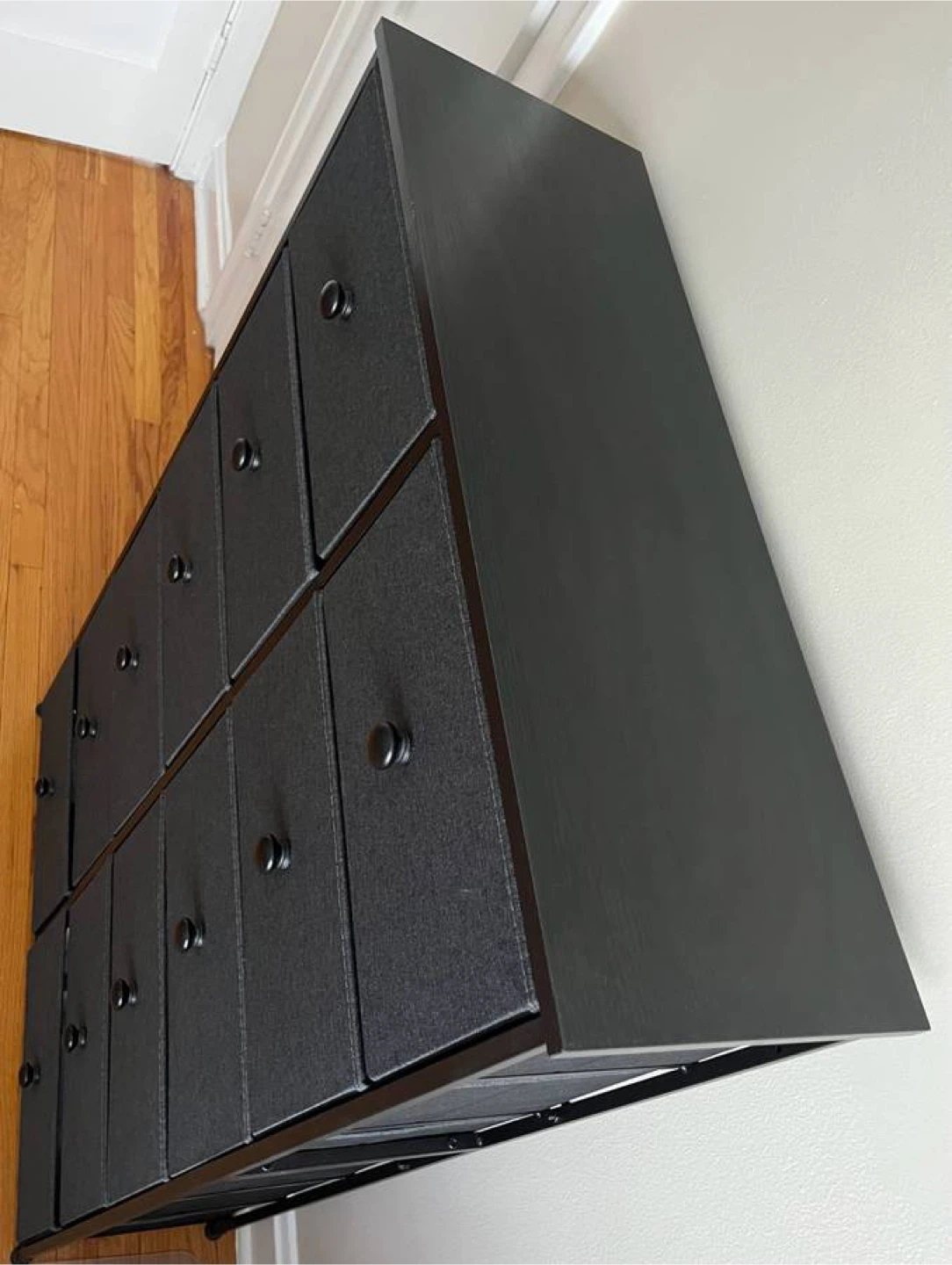 12 Drawer Fabric Dresser Chest - photo 2