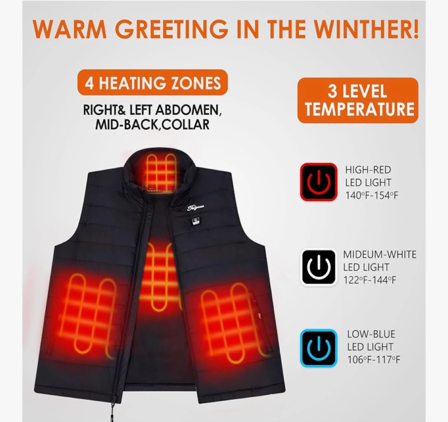 Telguva Heated Vest - Women's Small - photo 2