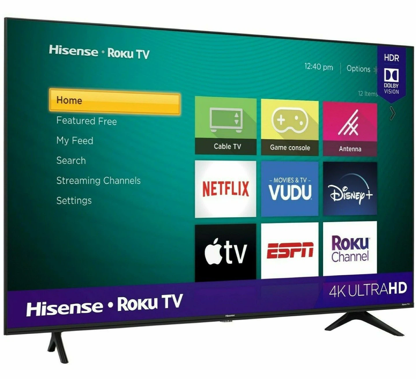 Hisense 4K Roku TV 58”