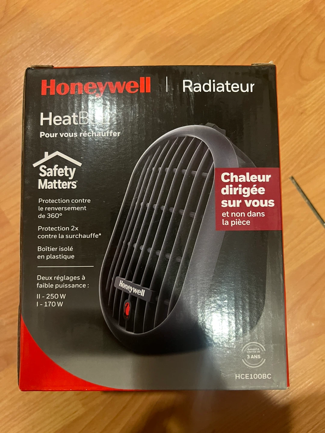 Honeywell HeatBud Personal Heater - photo 2