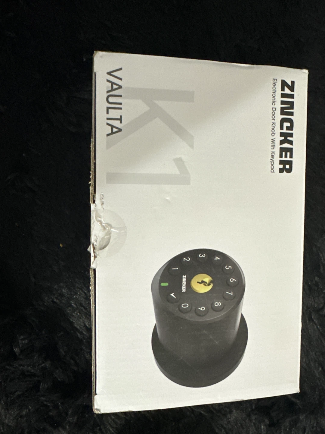 ZINCKER K1 Vaulta Electronic Door Knob With Keypad