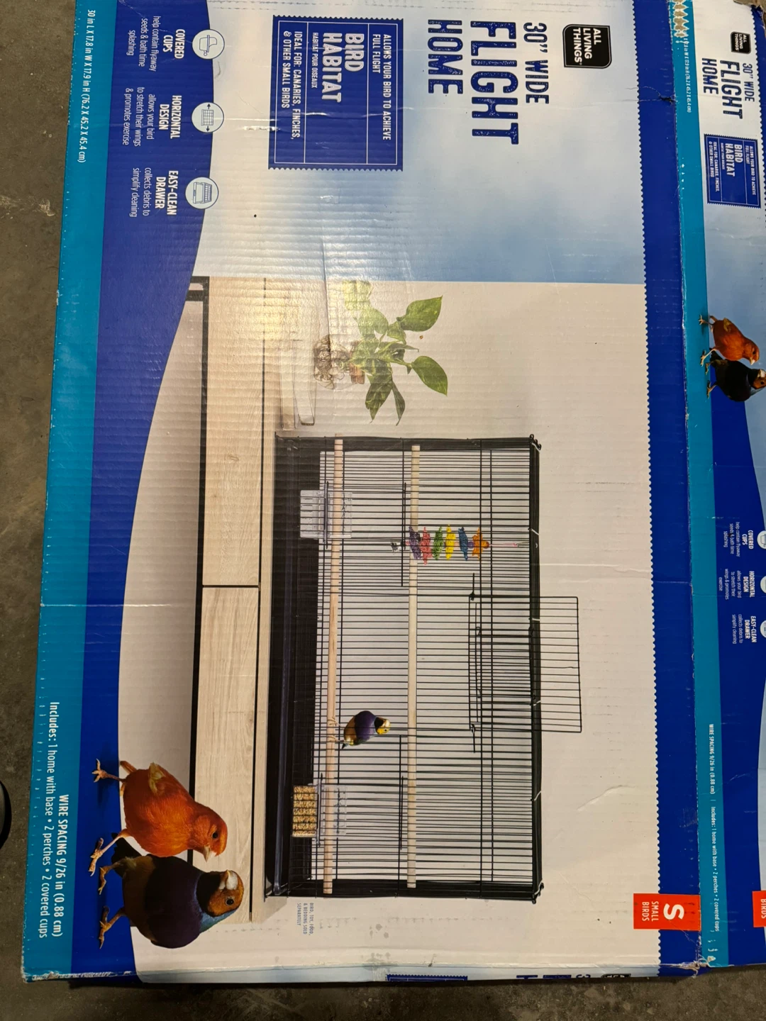 Prevue Pet Products 30" Wide Flight Bird Cage - photo 3
