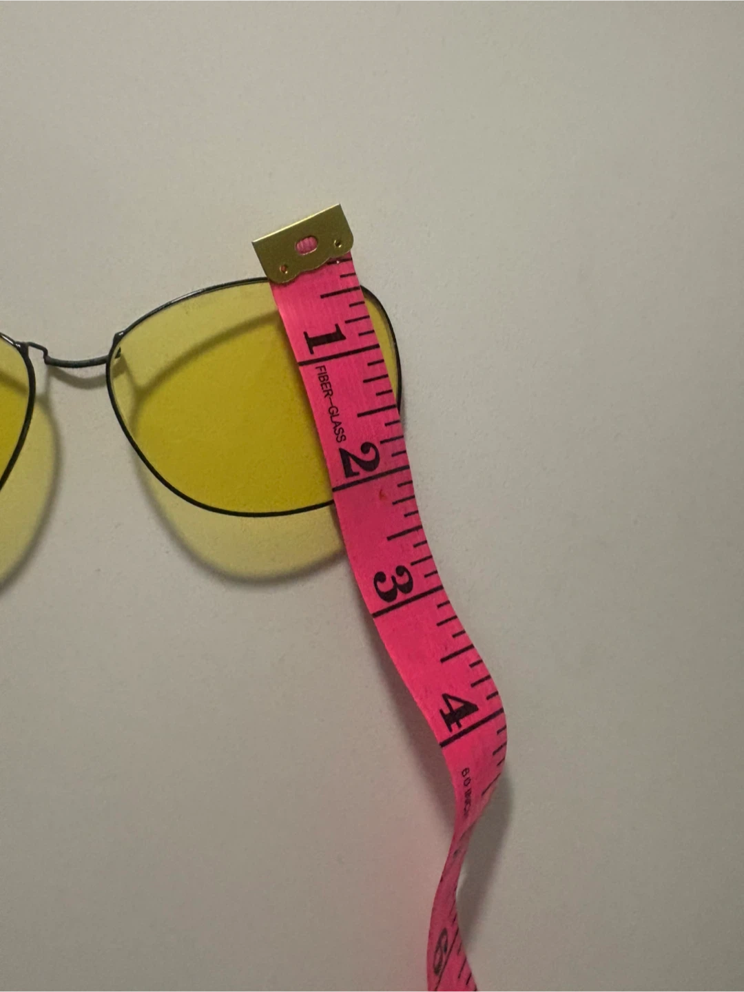 Lunettes clip-on jaunes Greiche & Scaff avec étui - photo 3
