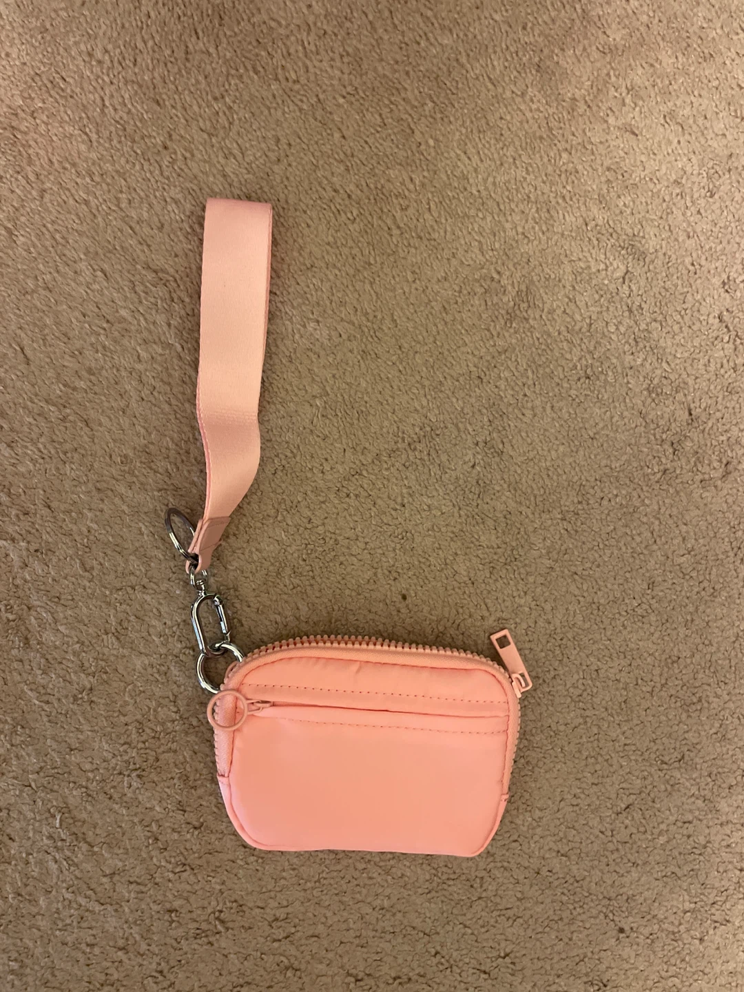 Pink Card Holder Pouch with Wrist Strap - photo 3