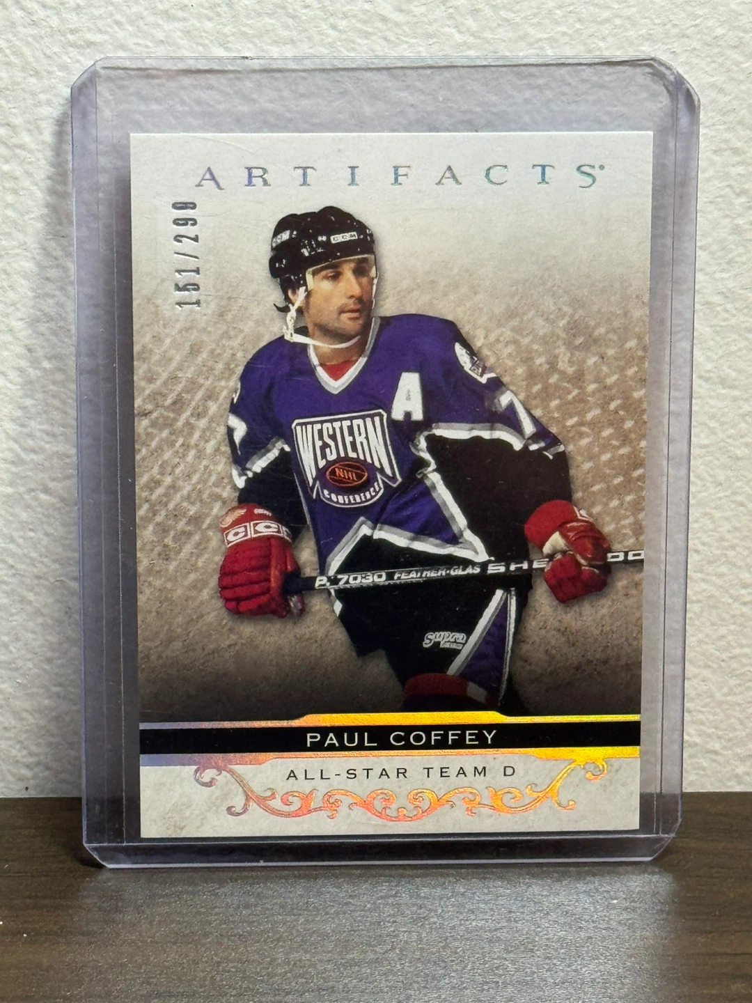 2021-22 UD Artifacts Paul Coffey All-Star  Card 151/299