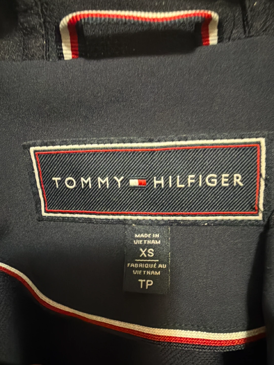 Tommy Hilfiger Navy Hooded Jacket - XS - photo 3