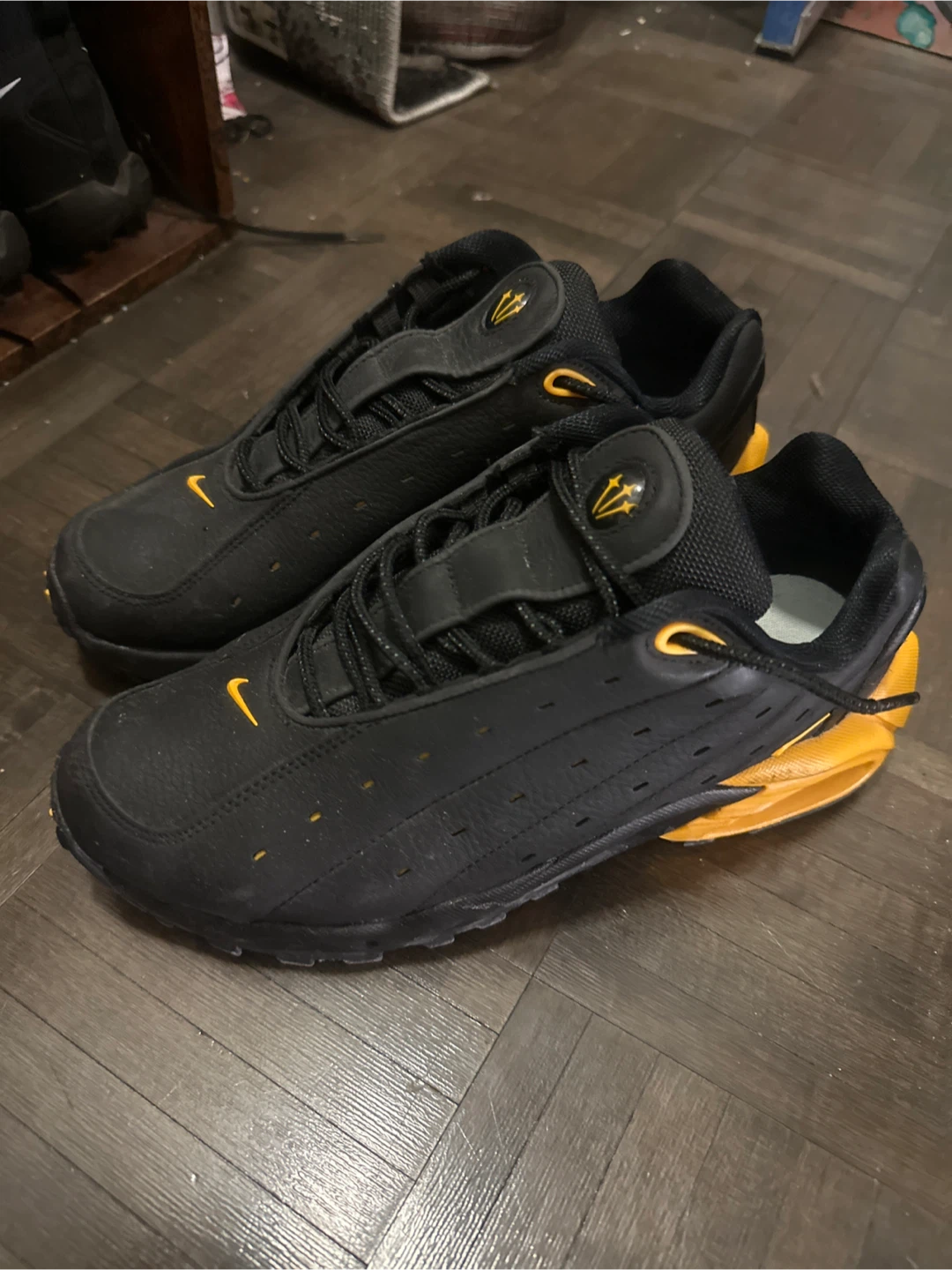 Nike Men's Running Shoes Black/Yellow