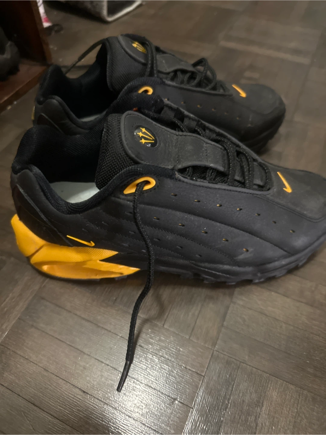 Nike Men's Running Shoes Black/Yellow - photo 2