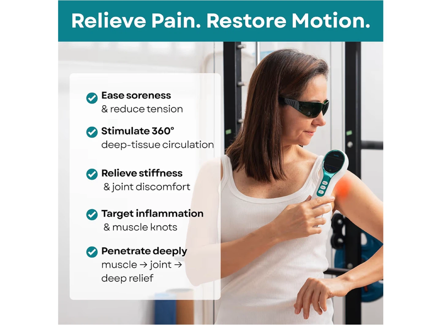 Norelie RedRevive Cold Laser Therapy Wand - photo 3