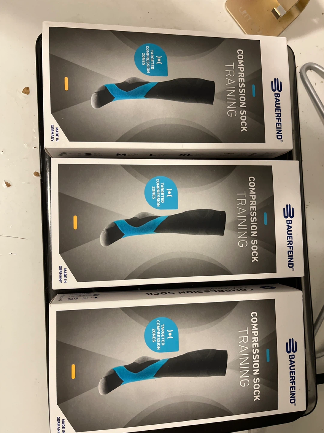 Bauerfeind Compression Sock Training - Size M - photo 2