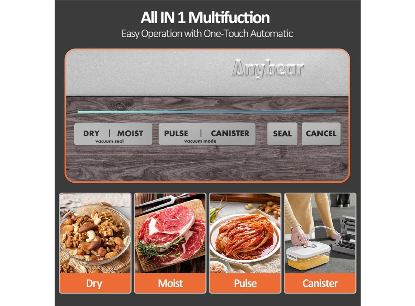 Anybear Smart Suction DQ Vacuum Sealer - photo 3