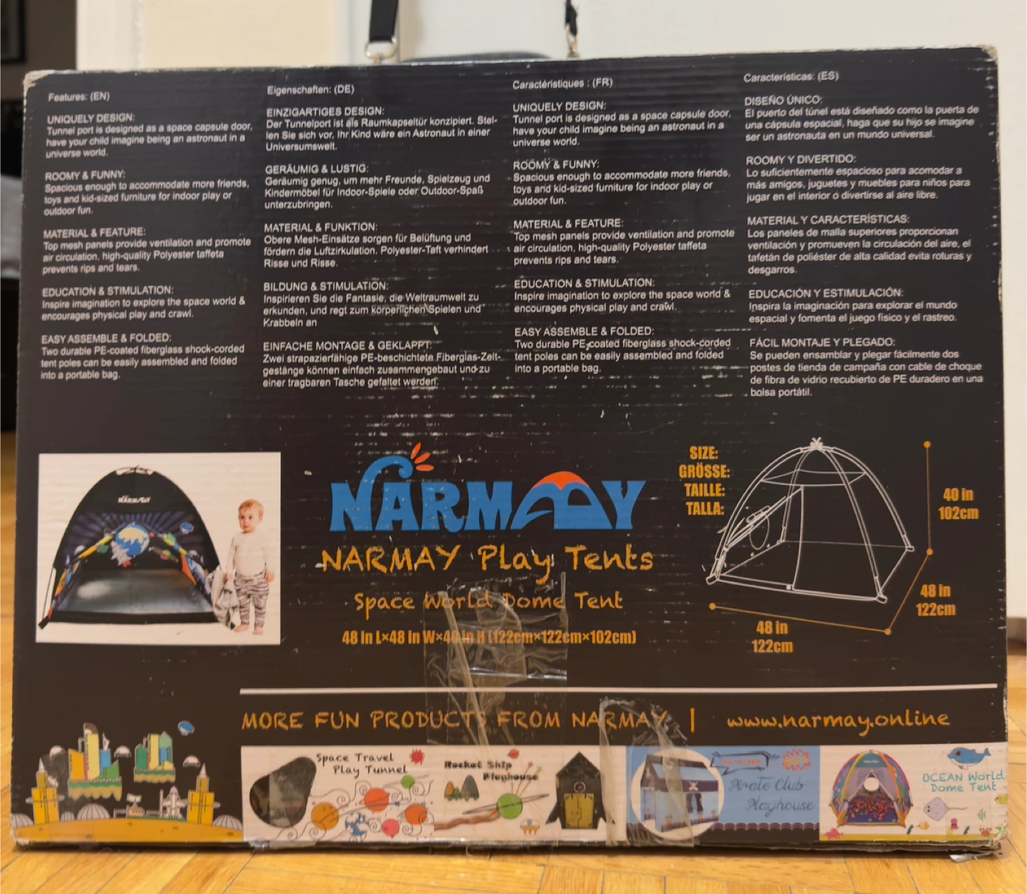 Narmay Play Tents Space World Dome Tent - photo 2