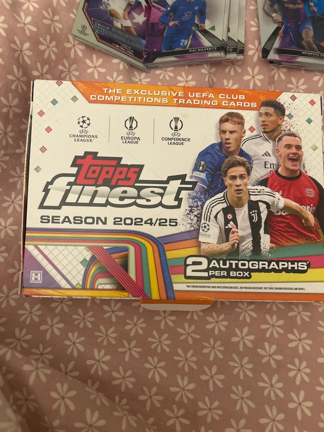 Topps Finest UEFA Club Competitions Trading Cards 2024/25
