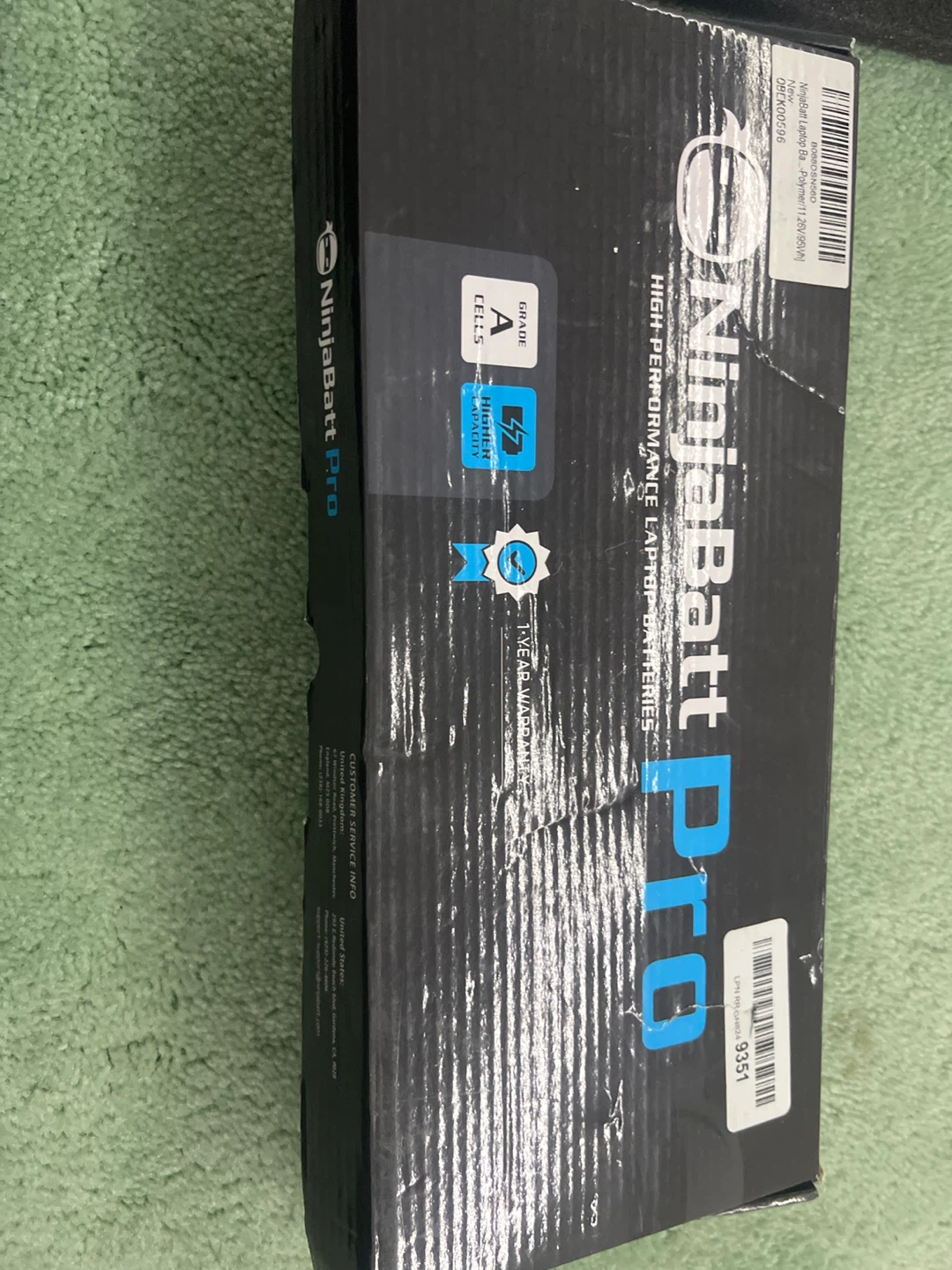 NinjaBatt Pro High-Performance Laptop Battery - photo 2