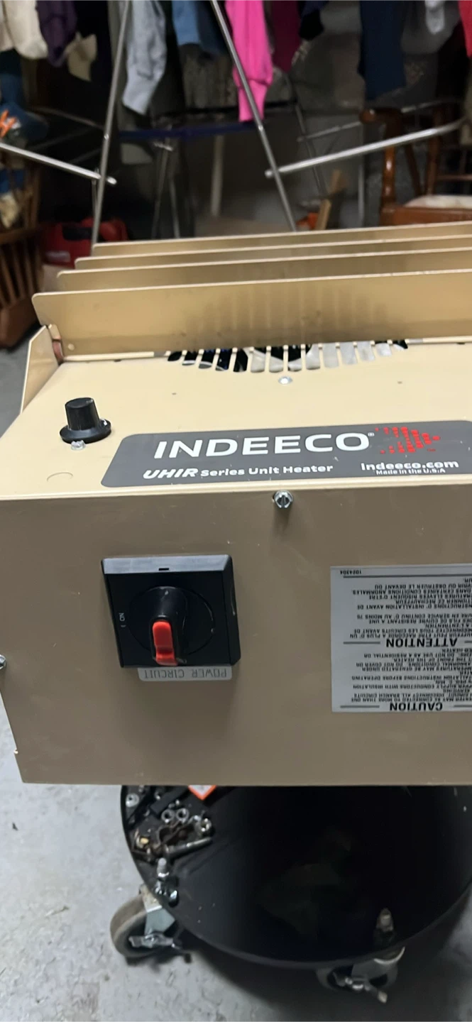 INDEECO UHIR Series Electric Unit Heater - photo 4
