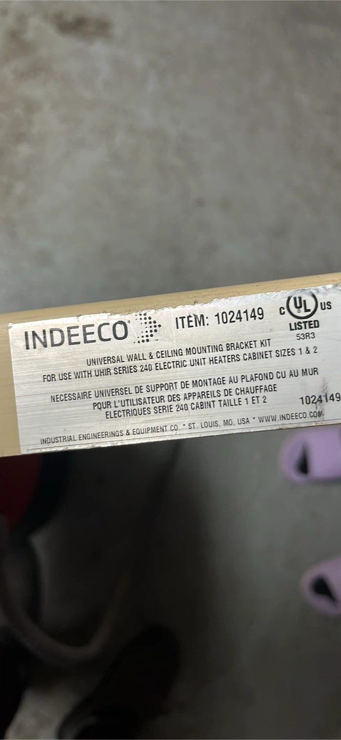 INDEECO UHIR Series Electric Unit Heater - photo 5