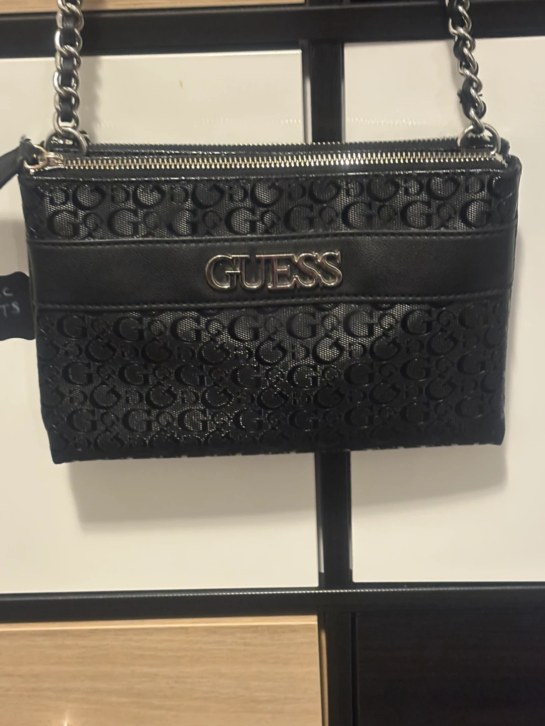 Black GUESS Shoulder Bag