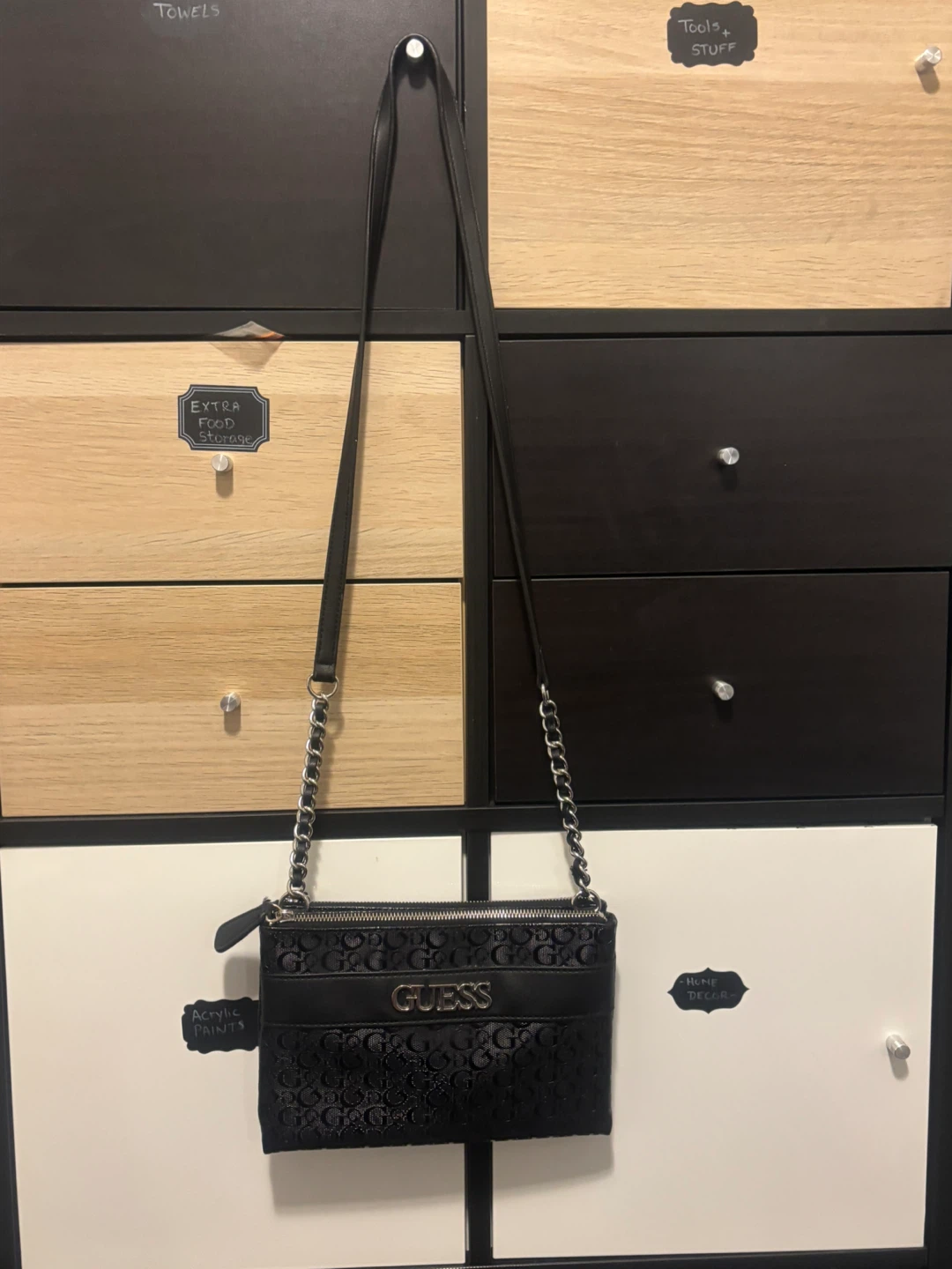 Black GUESS Shoulder Bag - photo 3
