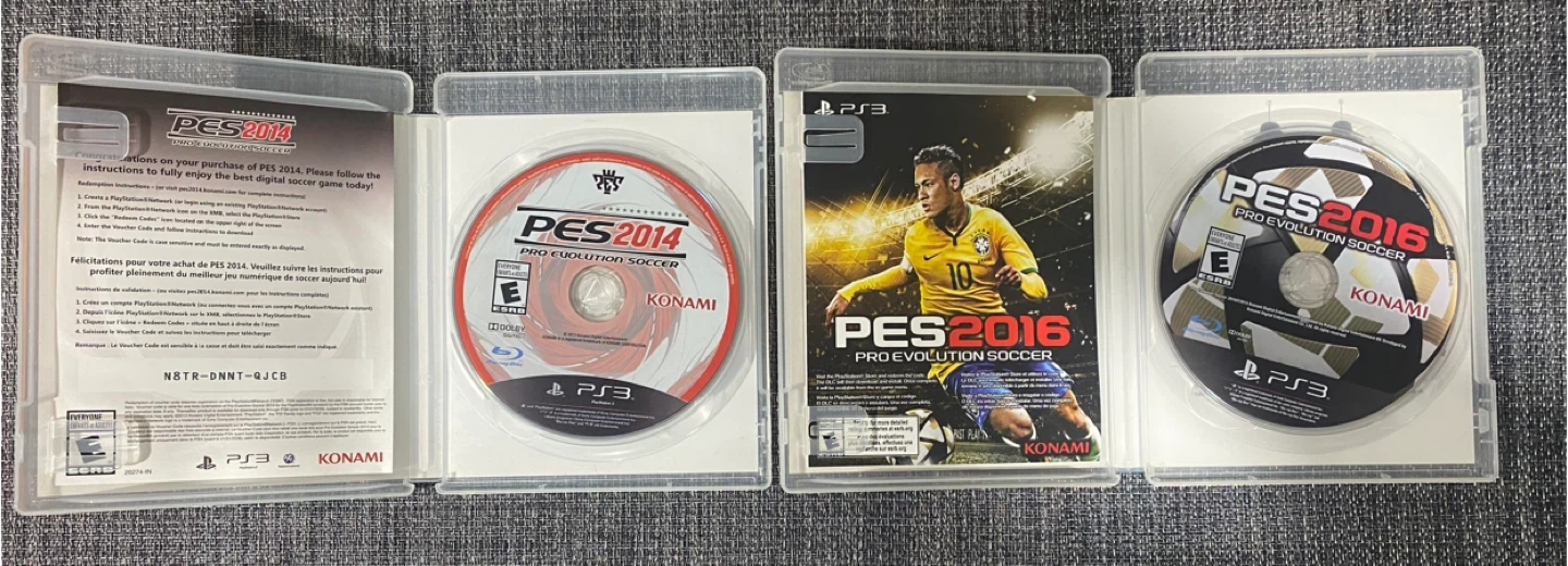Pro Evolution Soccer (PES) PS3 Games - 2014, 2016 - photo 2