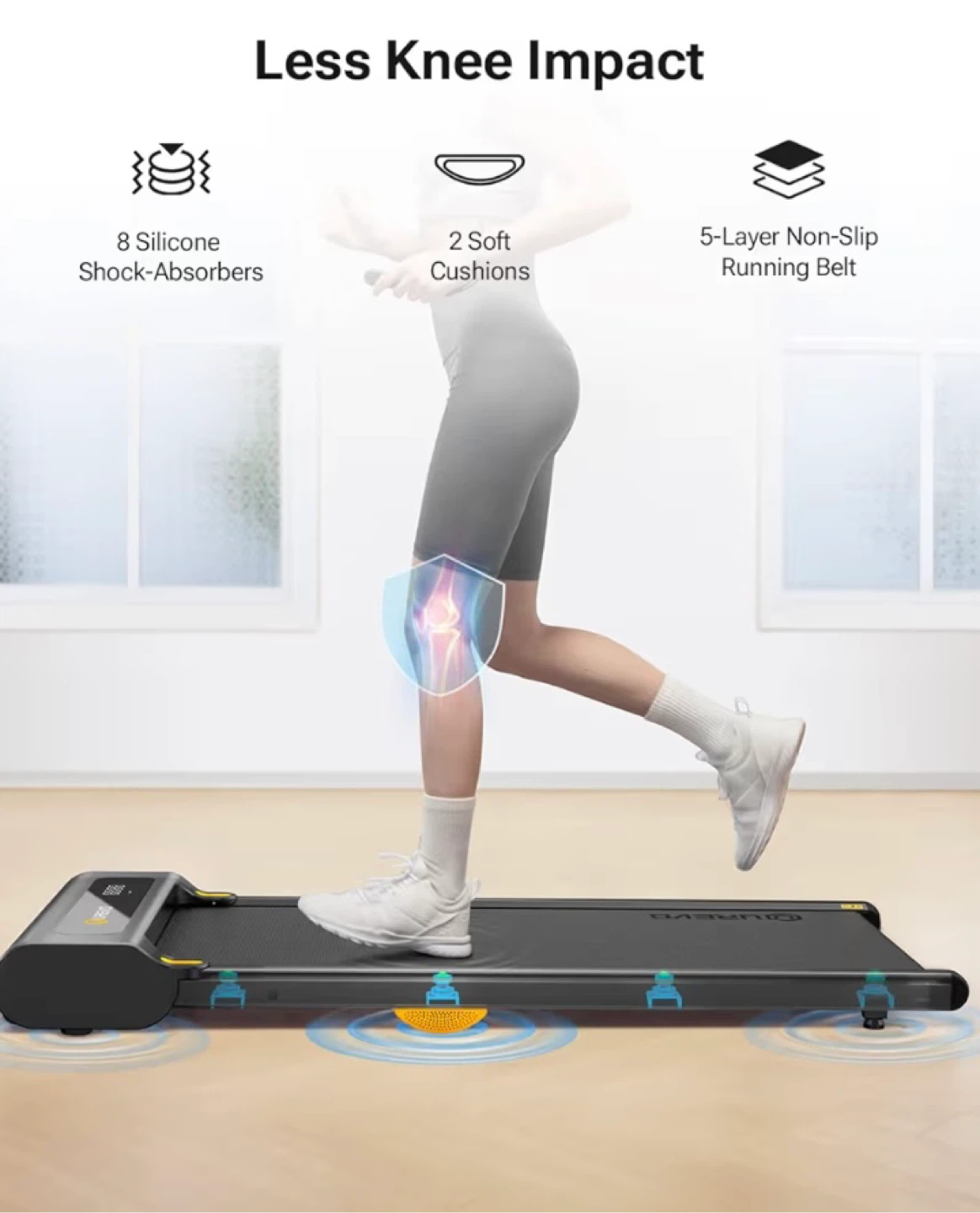 UREVO Under Desk Treadmill